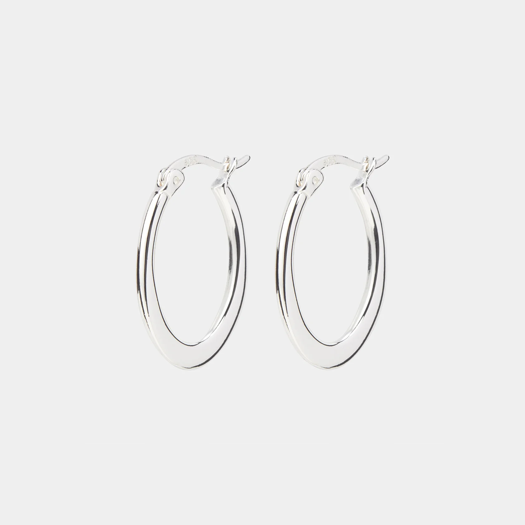 Livia Hoops Silver - Image 5