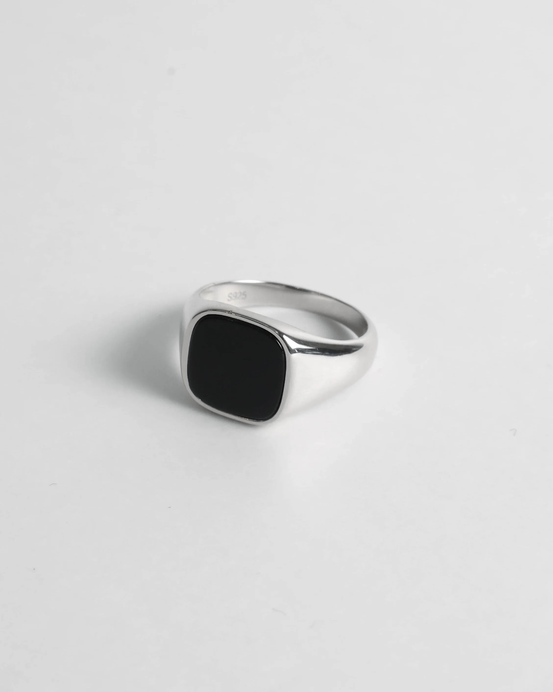 Signet Ring Onyx Silver - Image 3